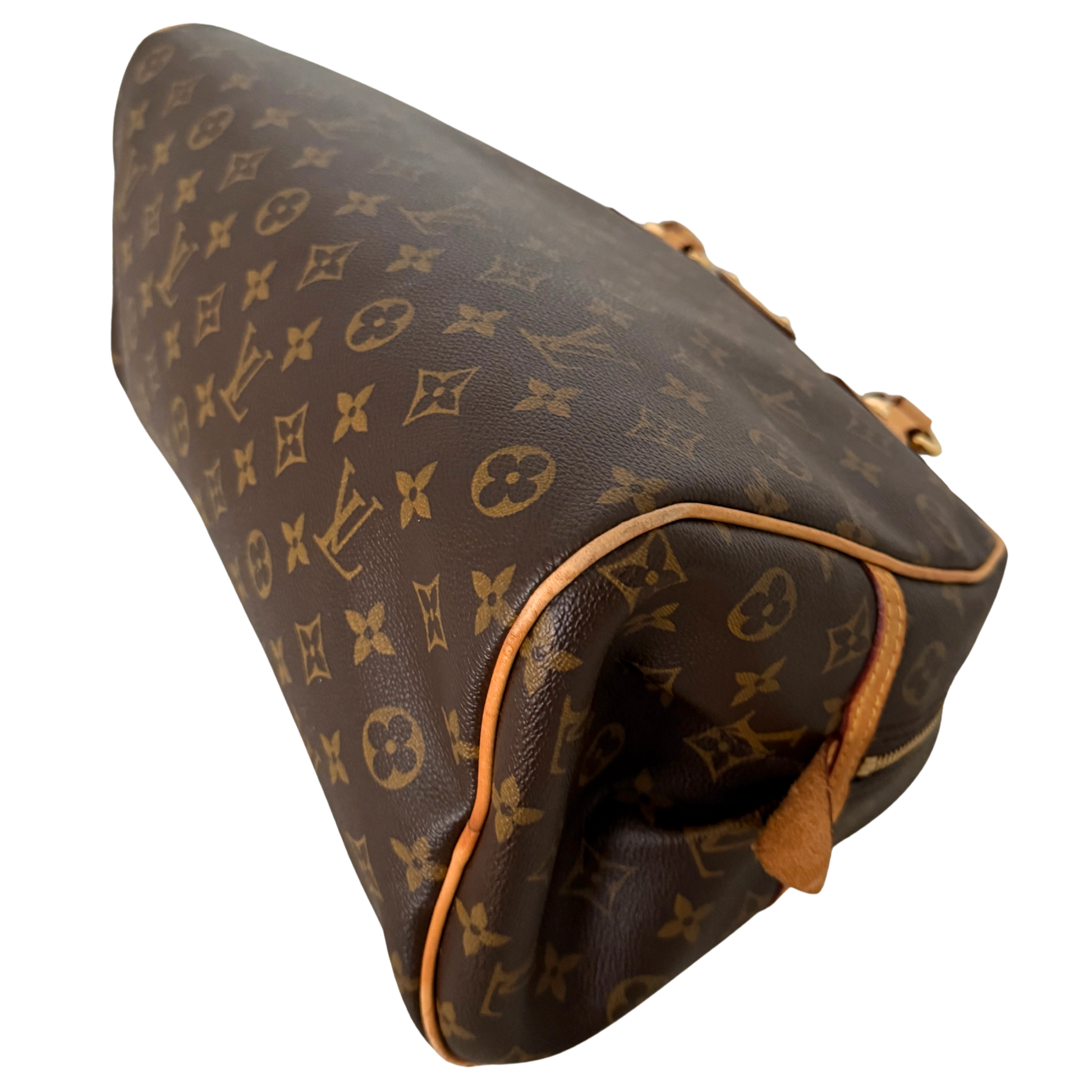 Louis Vuitton Montorgueil GM Schultertasche M95566 Braun / gut Louis Vuitton