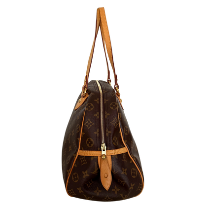 Louis Vuitton Montorgueil GM Schultertasche M95566 Braun / gut Louis Vuitton