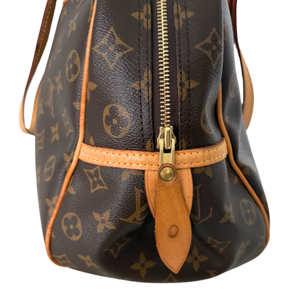 Louis Vuitton Montorgueil GM Schultertasche M95566 Braun / gut Louis Vuitton
