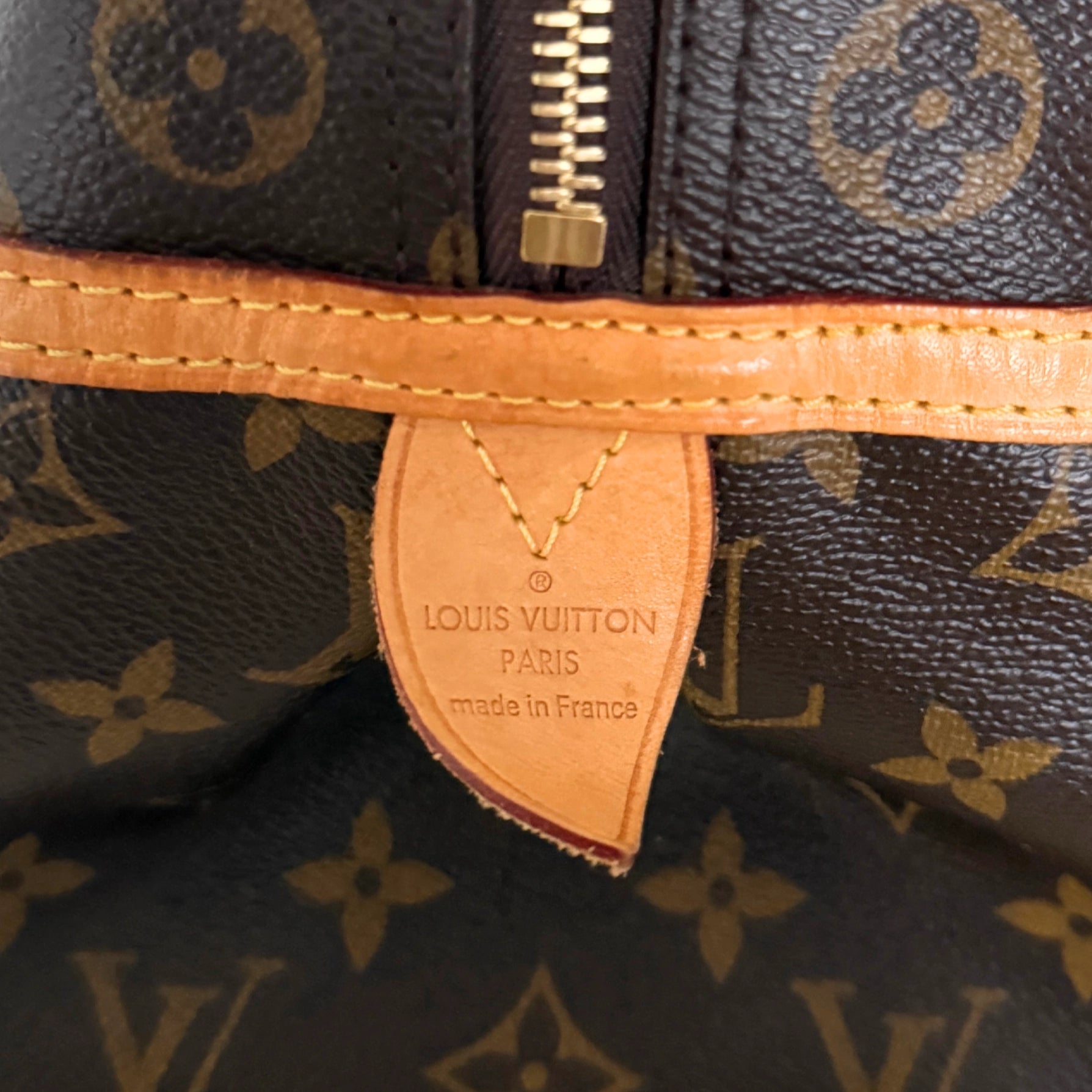 Louis Vuitton Montorgueil GM Schultertasche M95566 Braun / gut Louis Vuitton