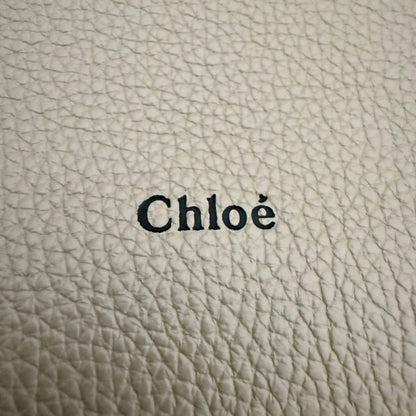 Chloé Marcie Hobo Bag aus genarbtem Leder Motty Grey / neuwertig Echtheitscheck