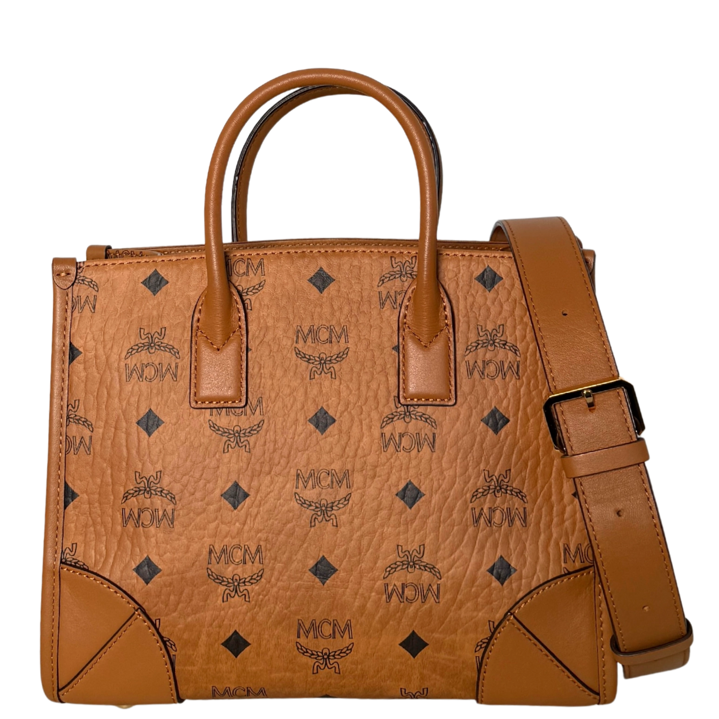 MCM München VI Tote Bag Cognac / neuwertig MCM