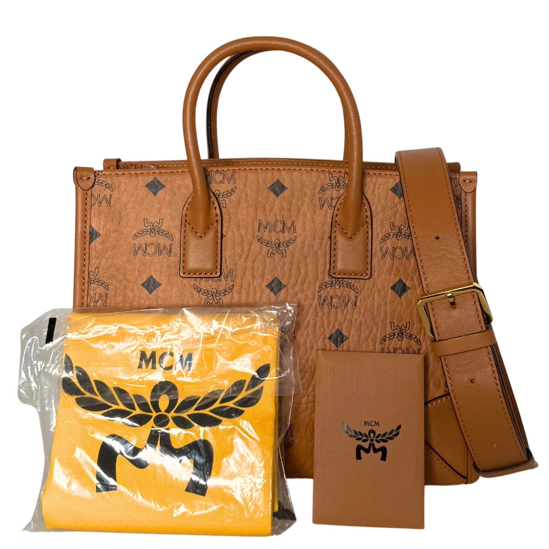 MCM München VI Tote Bag Cognac / neuwertig MCM