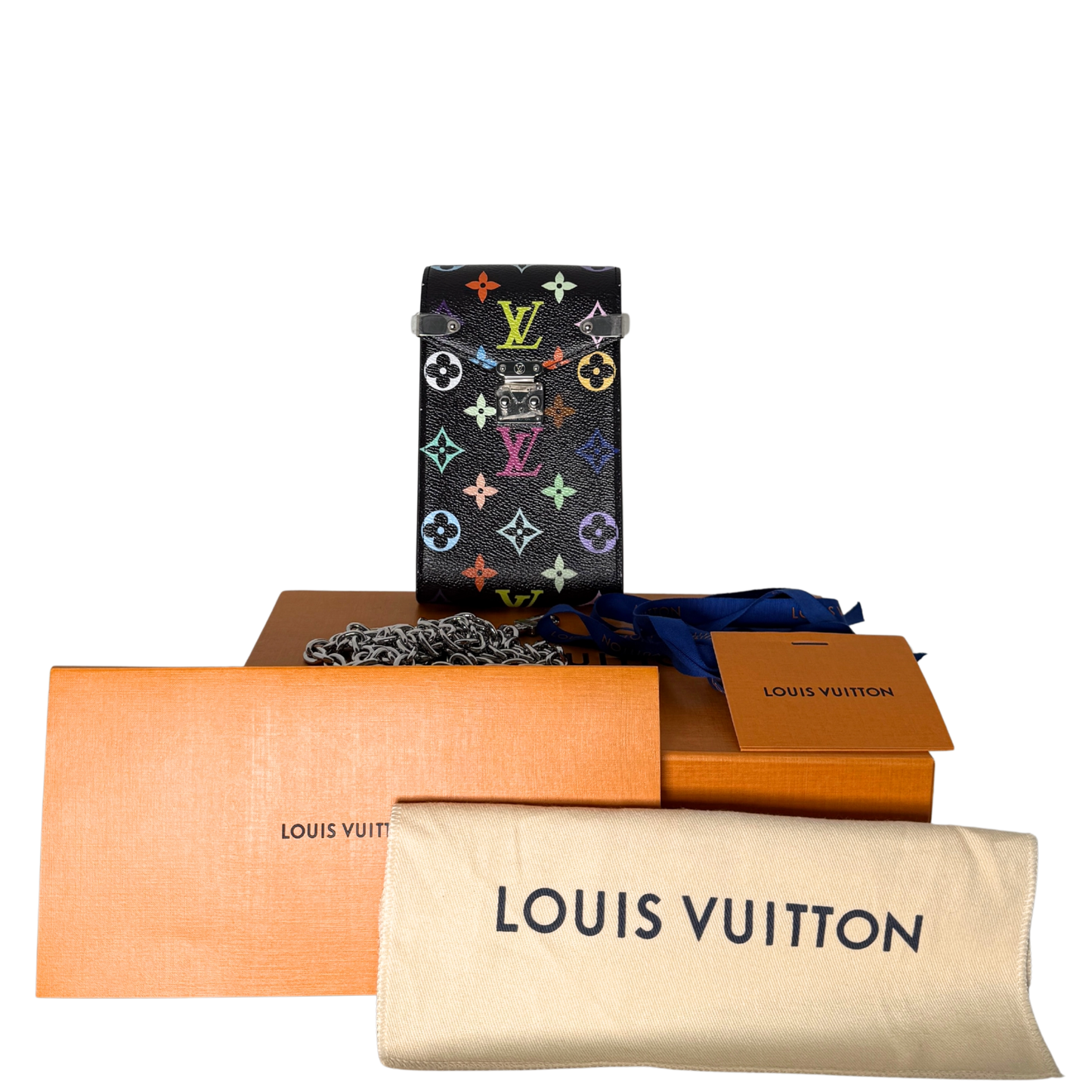 Louis Vuitton LV x TM Phone Pouch Métis Other Monogram Canvas M14098 Multicolor / neuwertig Louis Vuitton
