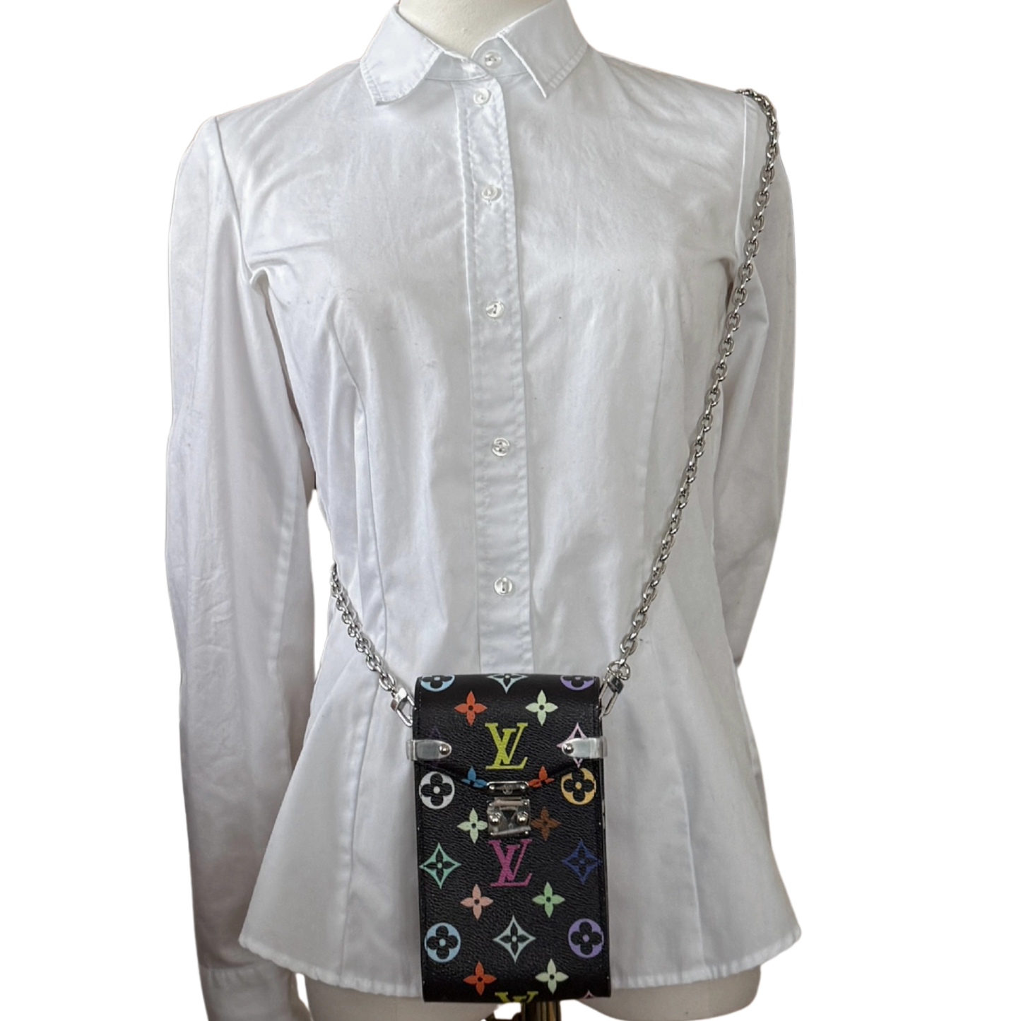 Louis Vuitton LV x TM Phone Pouch Métis Other Monogram Canvas M14098 Multicolor / neuwertig Louis Vuitton