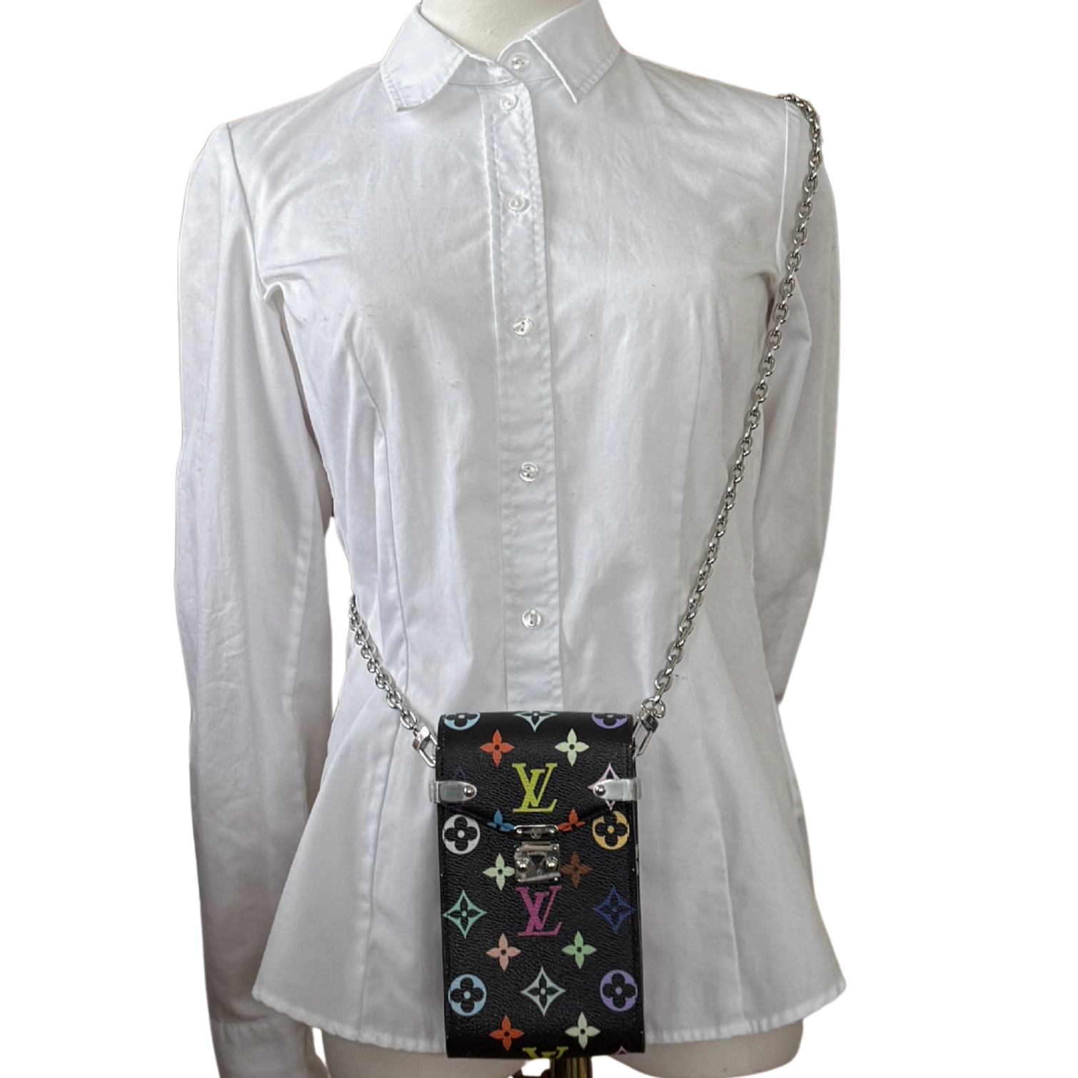 Louis Vuitton LV x TM Phone Pouch Métis Other Monogram Canvas M14098 Multicolor / neuwertig Louis Vuitton