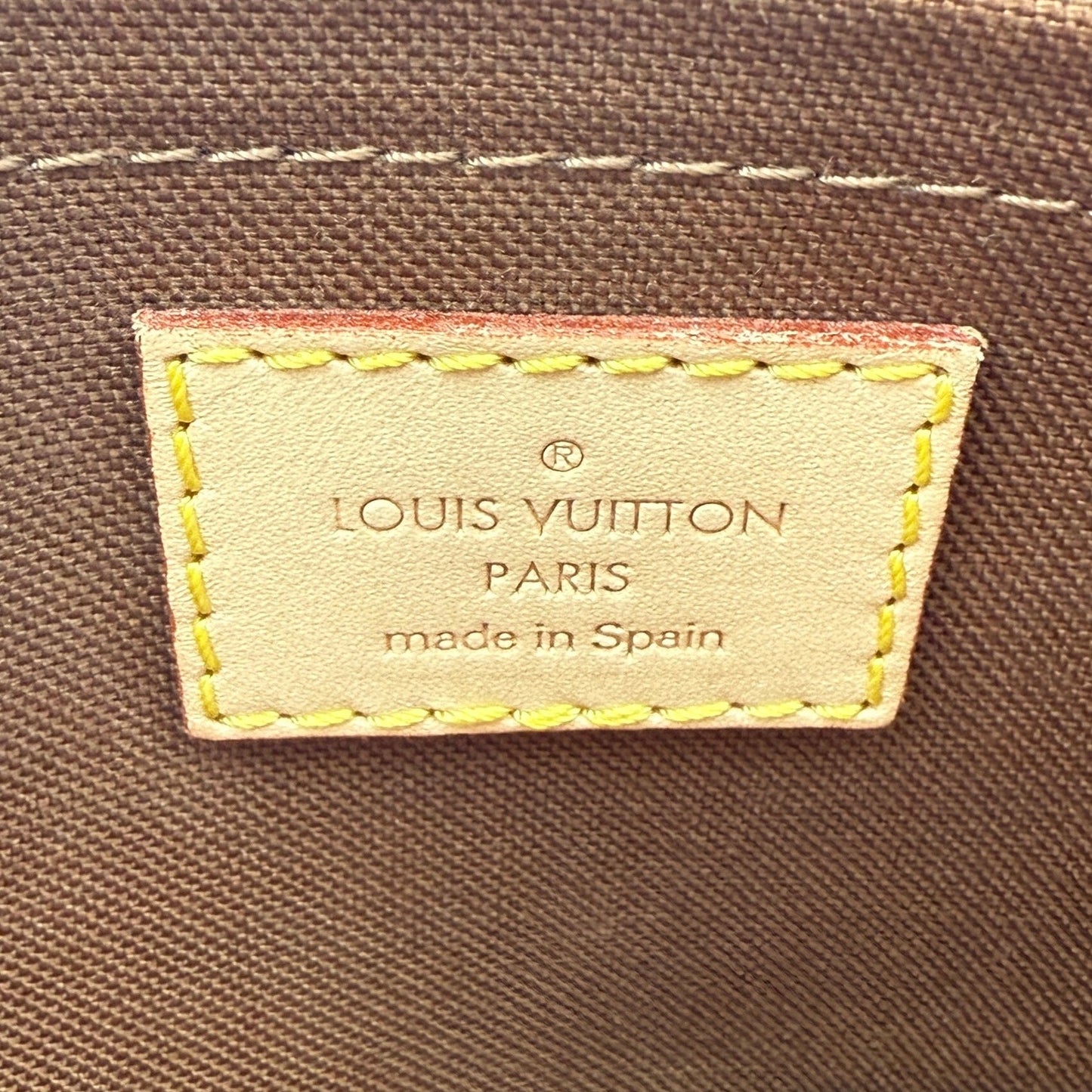 Louis Vuitton Multi Pochette Accessoires Monogram Canvas Braun / sehr gut Louis Vuitton