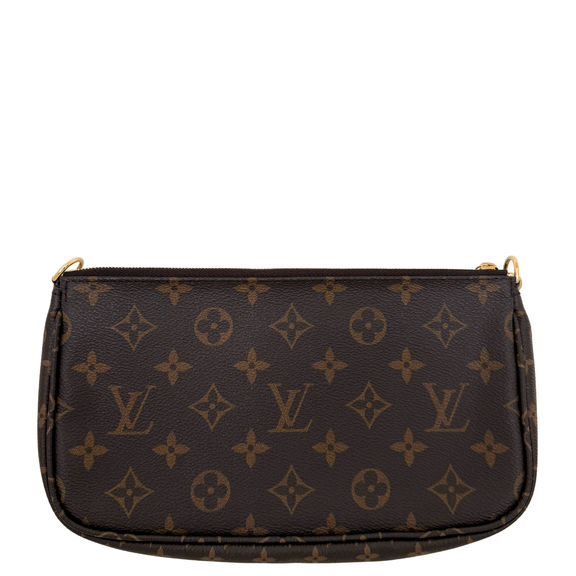 Louis Vuitton Multi Pochette Accessoires Monogram Canvas Braun / sehr gut Louis Vuitton