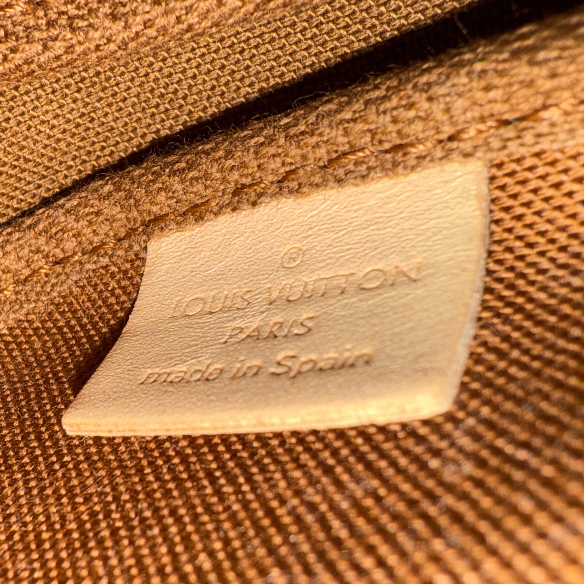 Louis Vuitton Multi Pochette Accessoires Monogram Canvas Braun / sehr gut Louis Vuitton