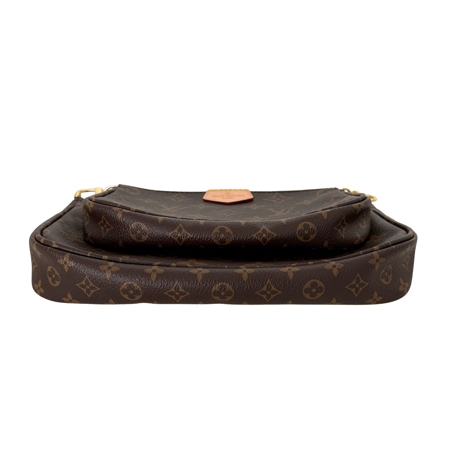Louis Vuitton Multi Pochette Accessoires Monogram Canvas Braun / sehr gut Louis Vuitton