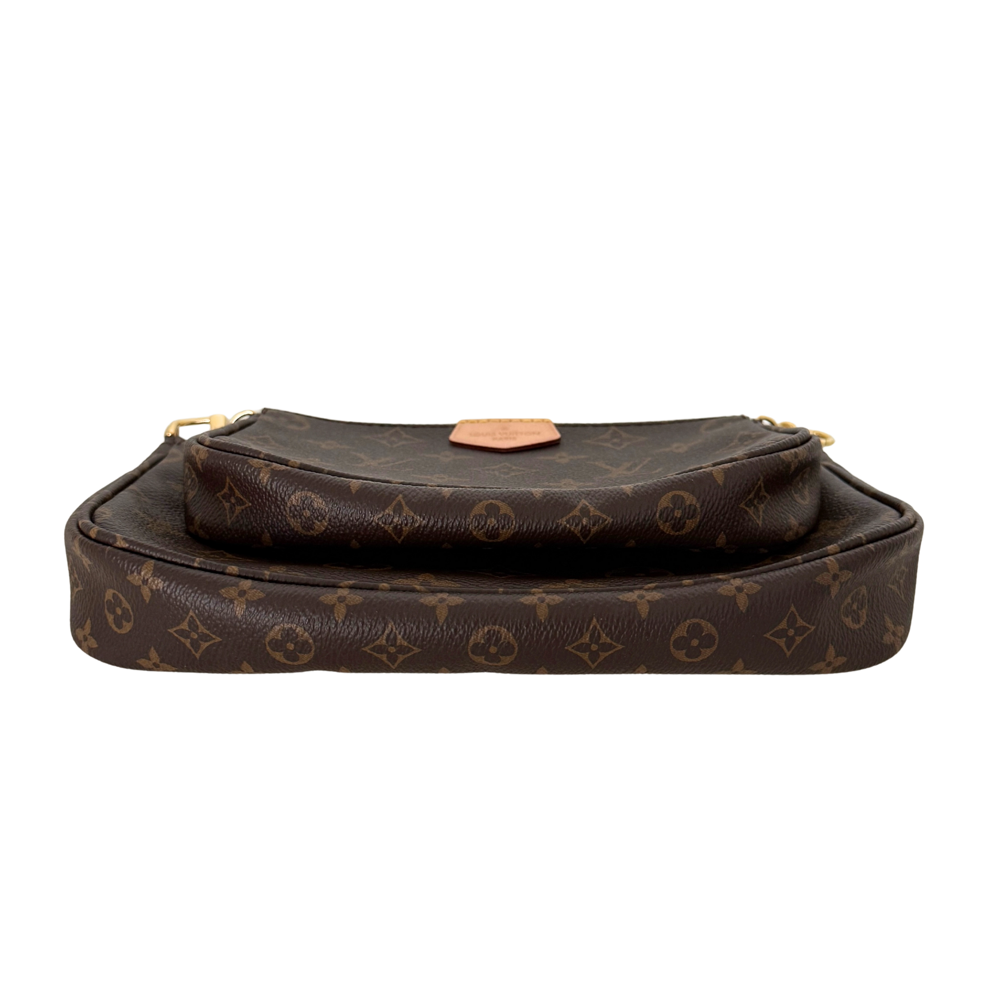 Louis Vuitton Multi Pochette Accessoires Monogram Canvas Braun / sehr gut Louis Vuitton