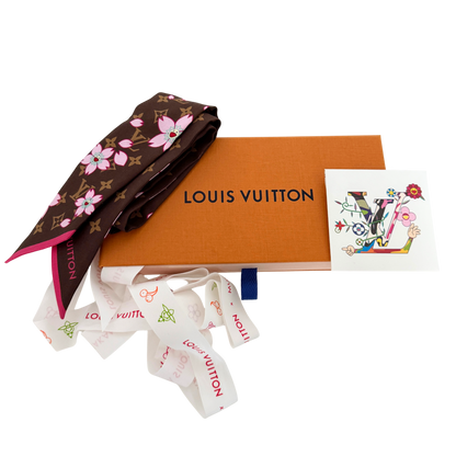 Louis Vuitton  LV X TM Monogram Cherry Blossom BB Bandeau Braun / neuwertig Louis Vuitton