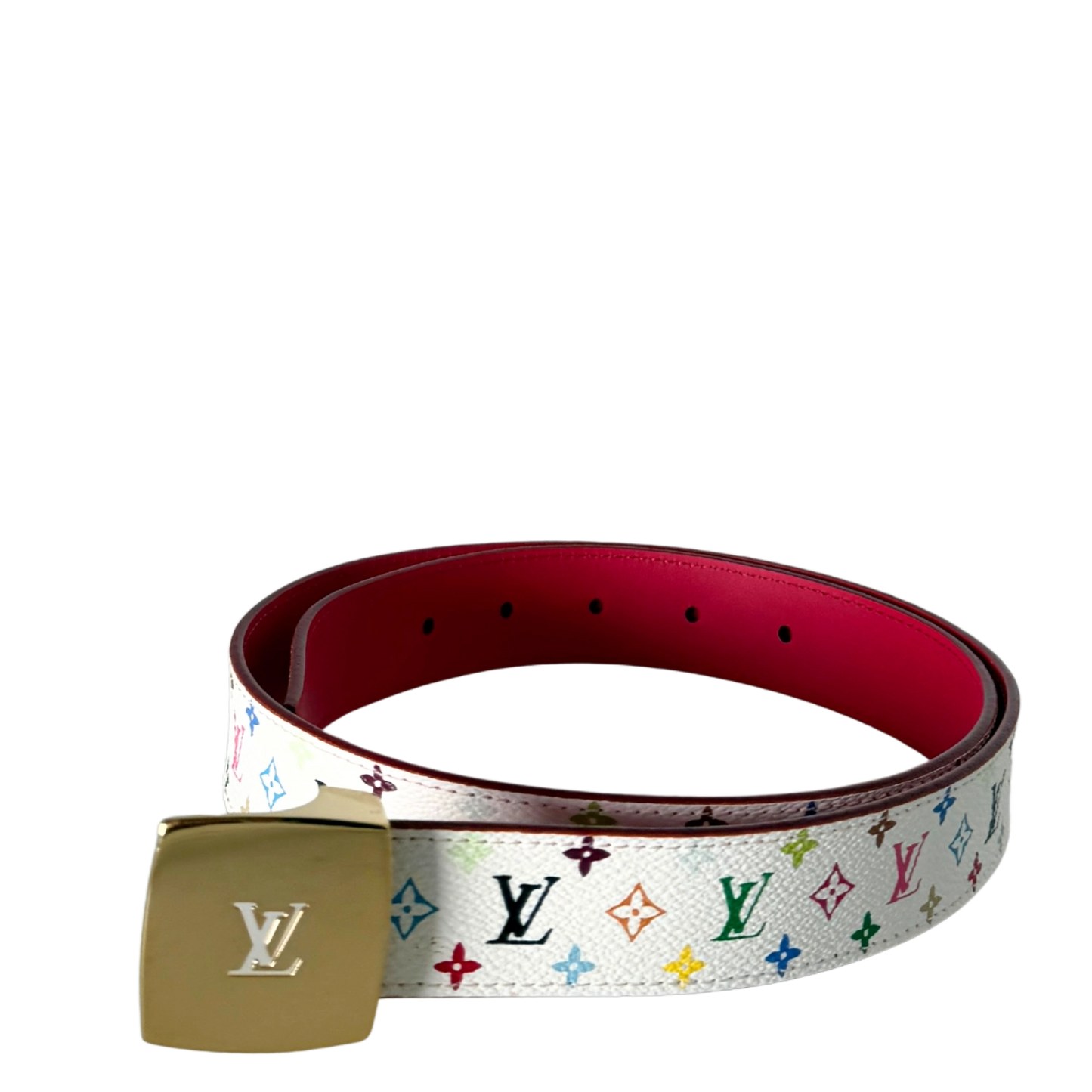 Louis Vuitton x Murakami Monogram Gürtel Größe 85 / sehr gut Louis Vuitton