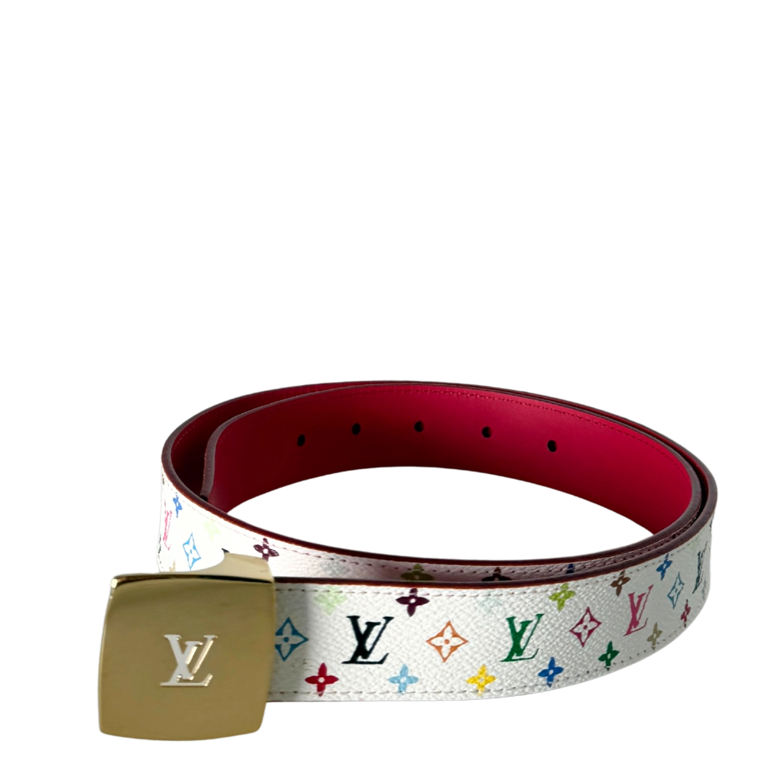 Louis Vuitton x Murakami Monogram Gürtel Größe 85 / sehr gut Louis Vuitton