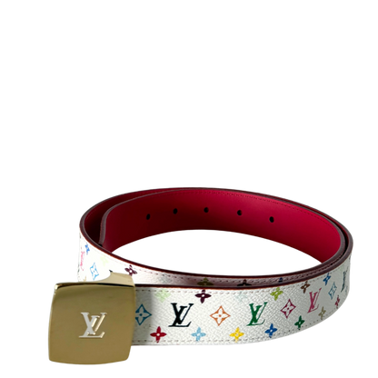 Louis Vuitton x Murakami Monogram Gürtel Größe 85 / sehr gut Louis Vuitton