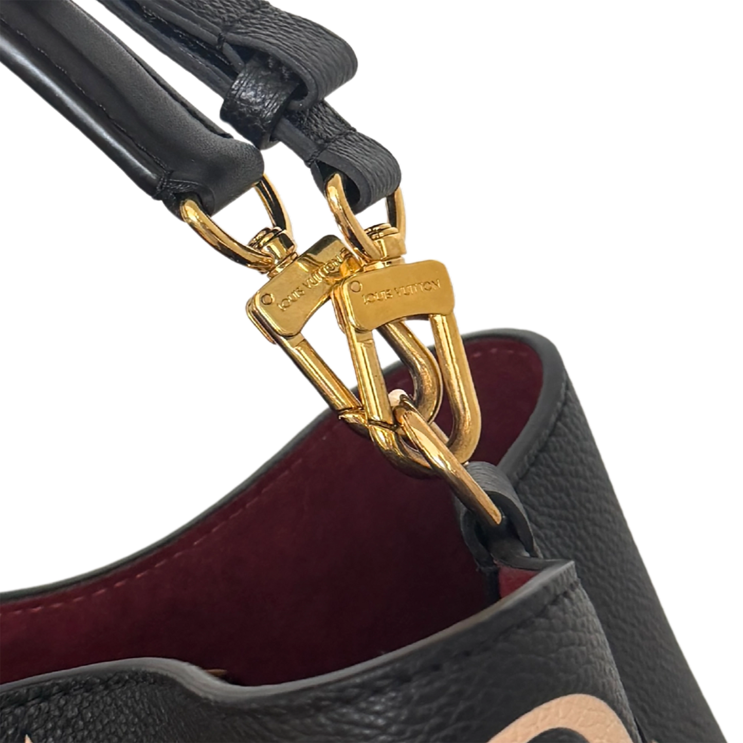 Louis Vuitton NéoNoé MM Monogram Empreinte Bicolor M45497 Schwarz / neuwertig Louis Vuitton
