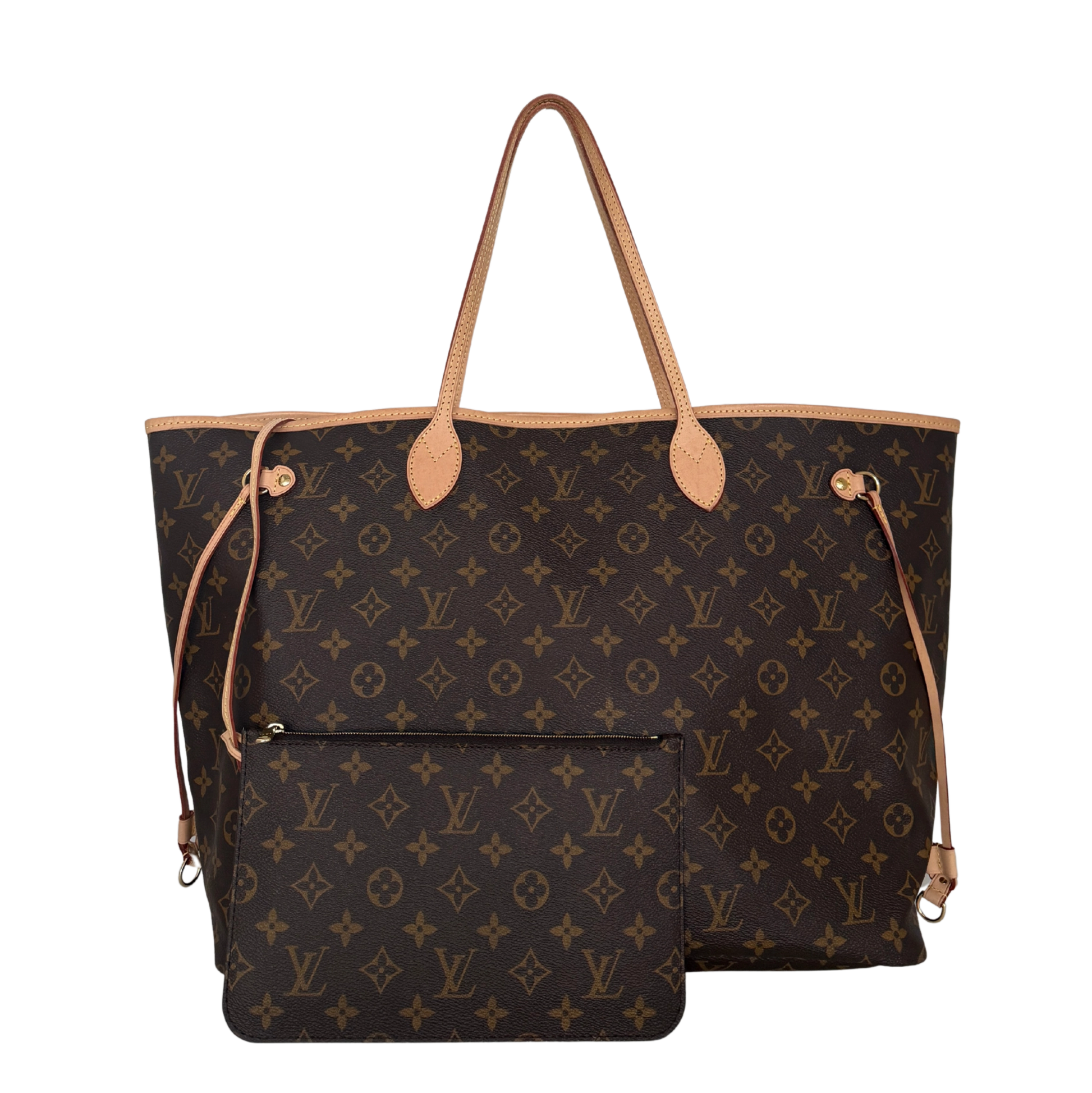 Louis Vuitton Neverfull GM Monogram M46978 Braun Fullset / neuwertig Louis Vuitton