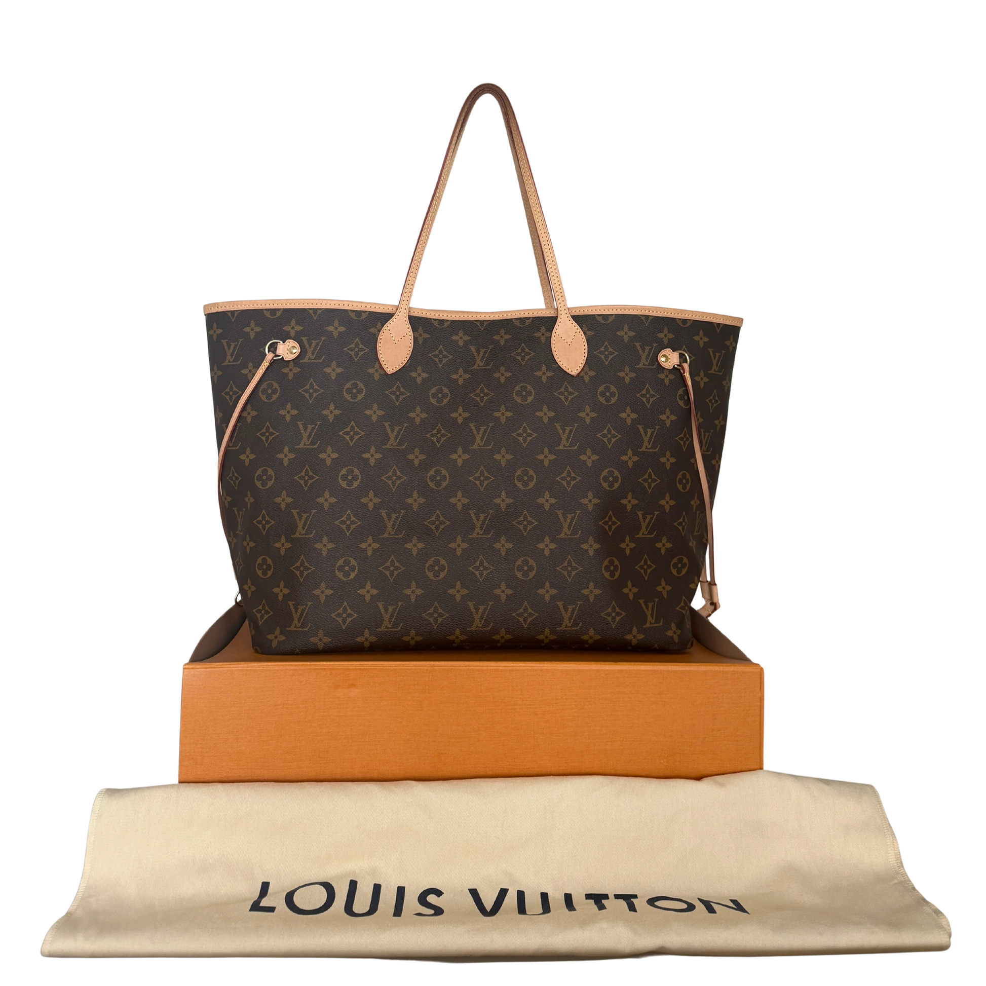 Louis Vuitton Neverfull GM Monogram M46978 Braun Fullset / neuwertig Louis Vuitton