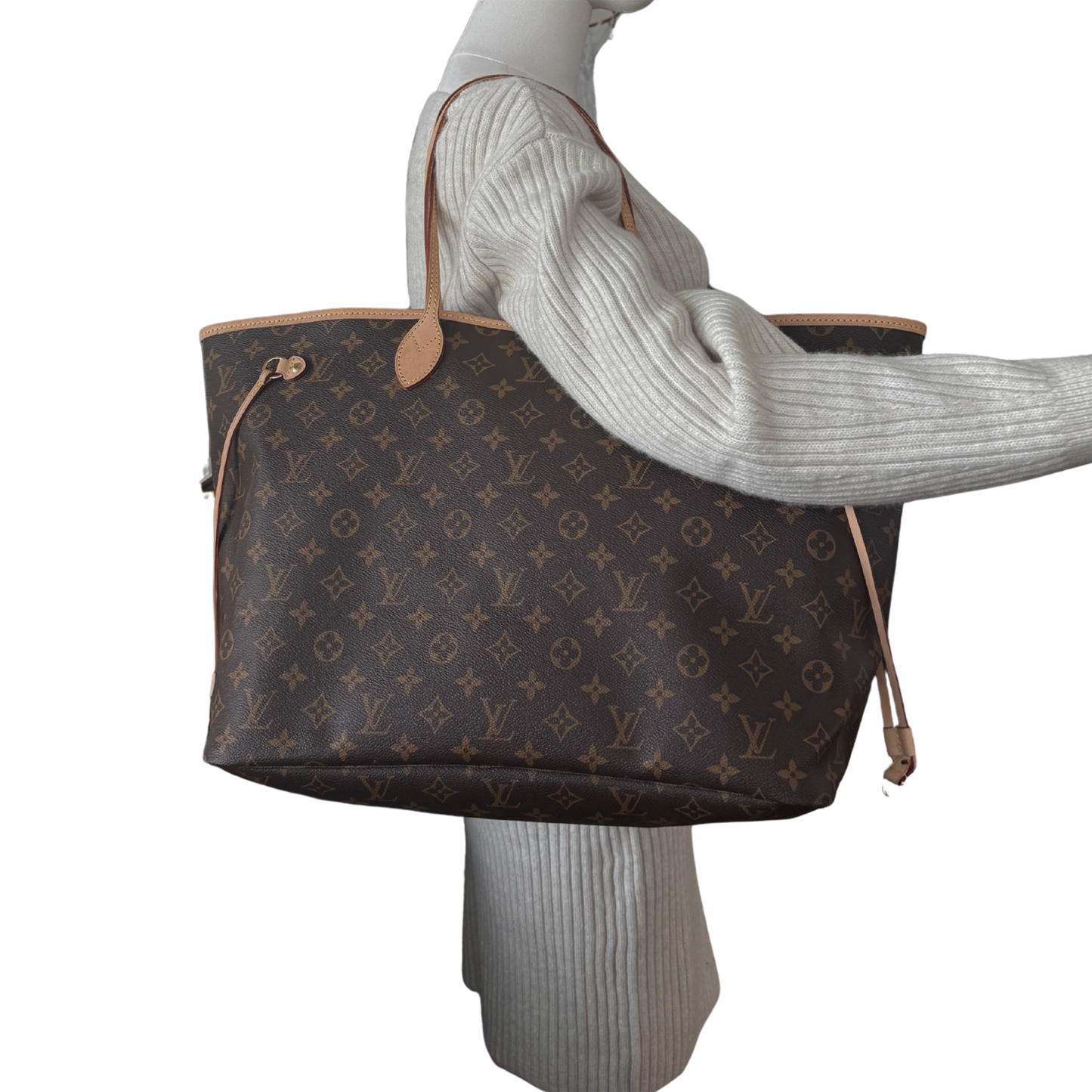 Louis Vuitton Neverfull GM Monogram M46978 Braun Fullset / neuwertig Louis Vuitton