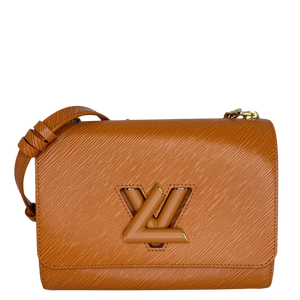 Louis Vuitton Twist MM Epi Leder braun GHW M57939 / sehr gut