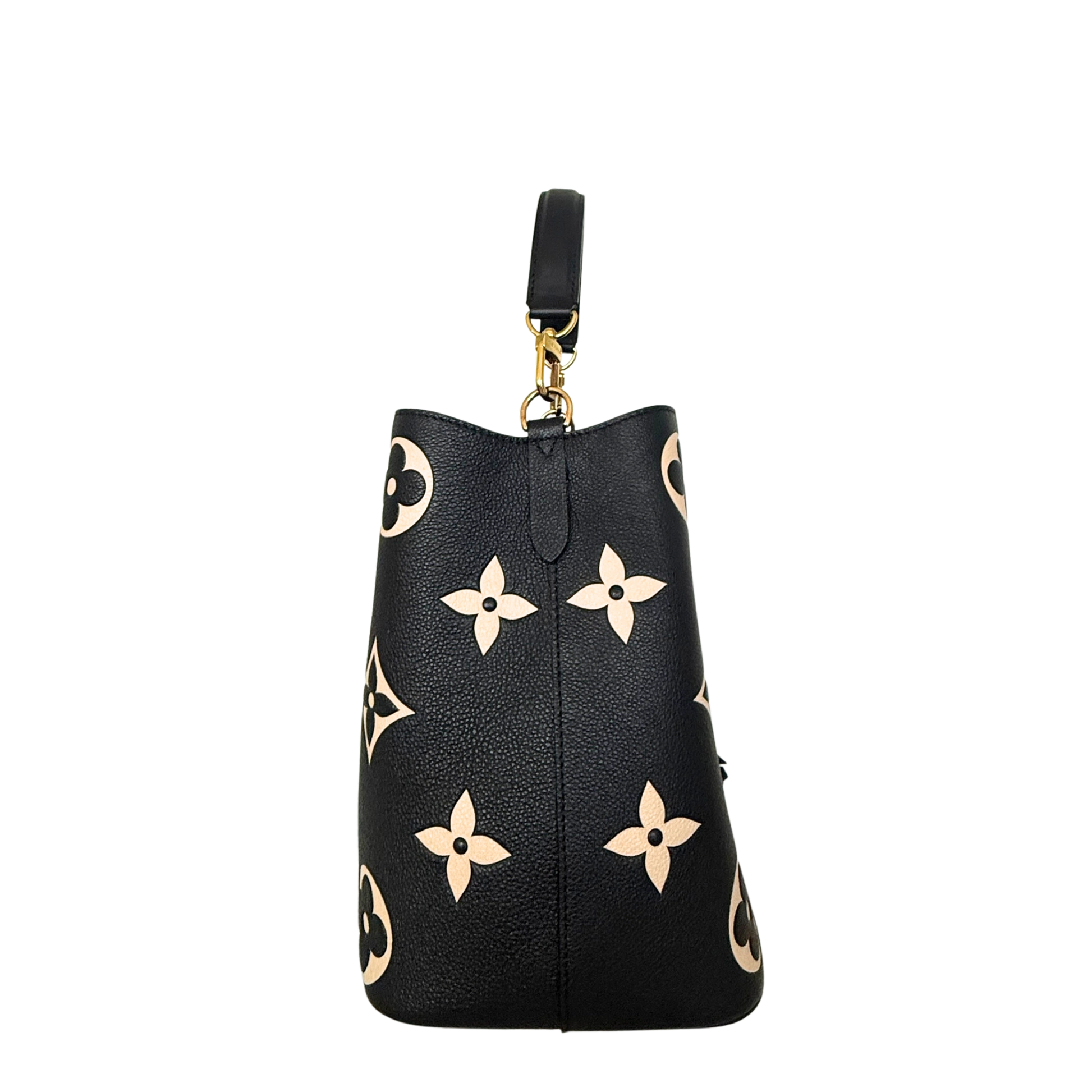 Louis Vuitton NéoNoé MM Monogram Empreinte Bicolor M45497 Schwarz / neuwertig Louis Vuitton