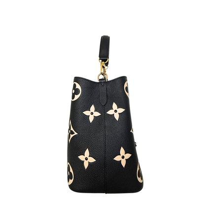 Louis Vuitton NéoNoé MM Monogram Empreinte Bicolor M45497 Schwarz / neuwertig Louis Vuitton
