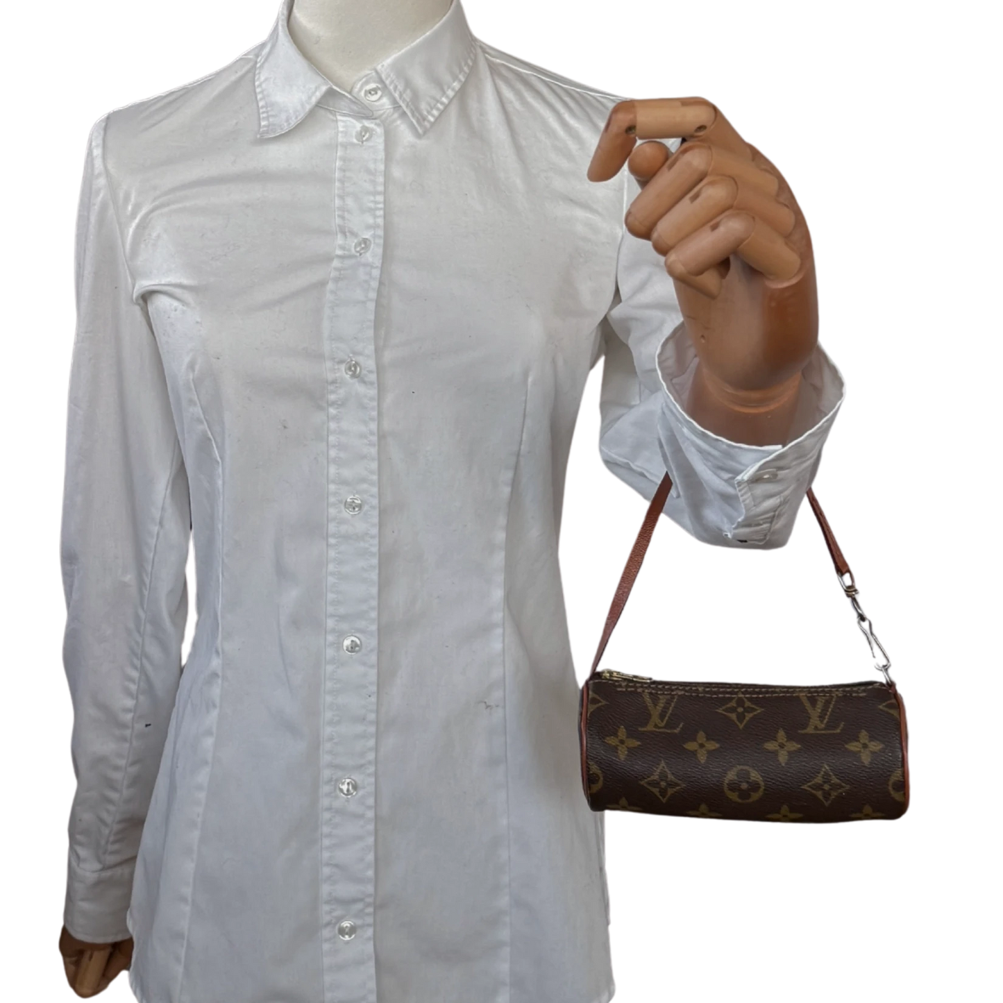 Louis Vuitton Mini Papillon Monogram Canvas Braun / gut Louis Vuitton