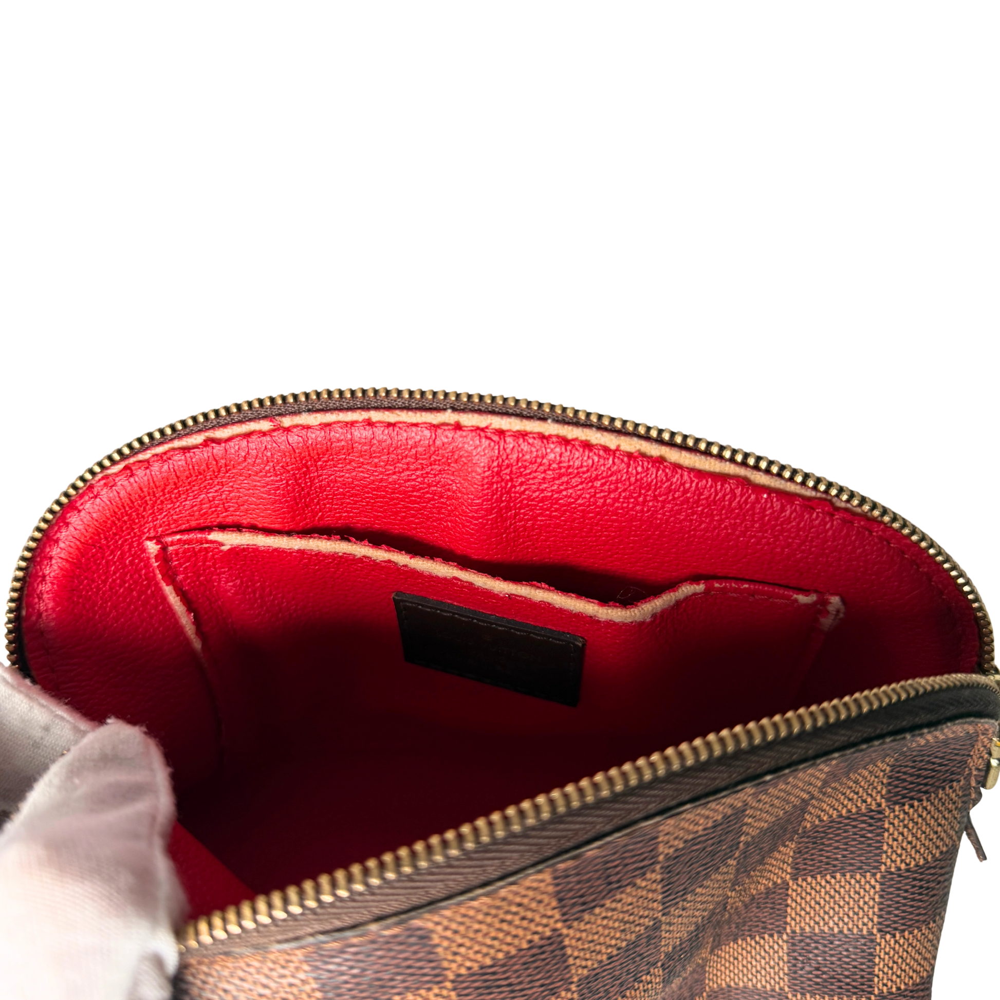 Louis Vuitton Cosmetic Pouch PM Damier Ebene / gut Louis Vuitton