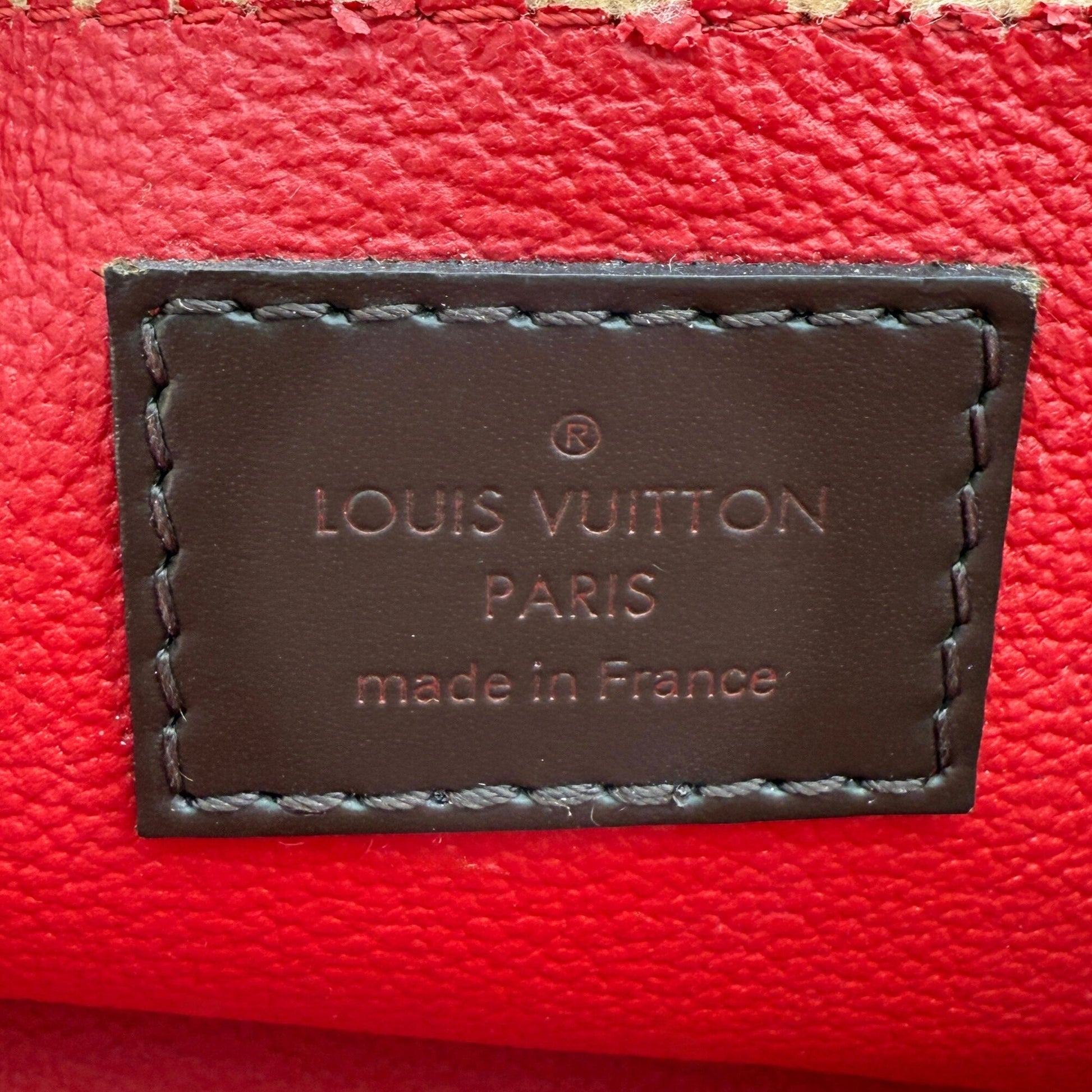 Louis Vuitton Cosmetic Pouch PM Damier Ebene / gut Louis Vuitton