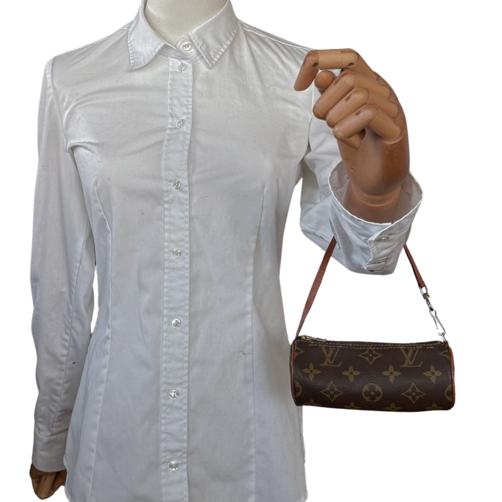 Louis Vuitton Mini Papillon Monogram Canvas Braun / gut Louis Vuitton