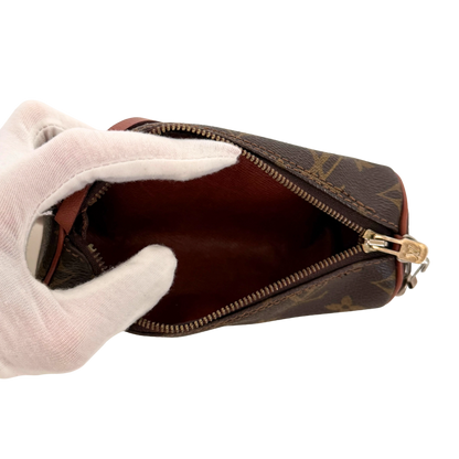 Louis Vuitton Mini Papillon Monogram Canvas Braun / gut Louis Vuitton