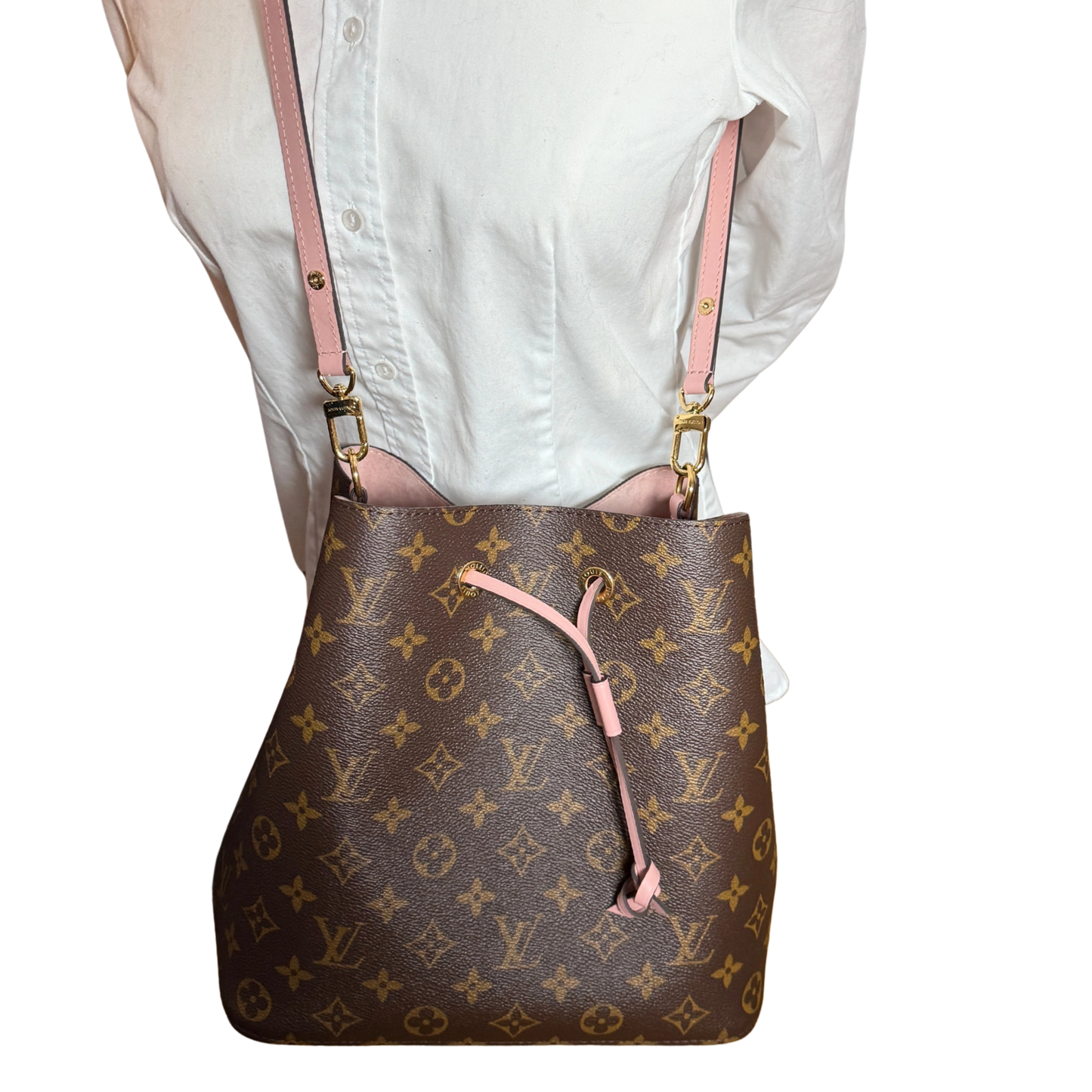 Louis Vuitton NéoNoé M44022 Braun Rose poudre Fullset / neuwertig Louis Vuitton