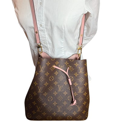 Louis Vuitton NéoNoé M44022 Braun Rose poudre Fullset / neuwertig Louis Vuitton