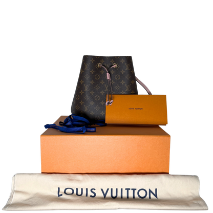 Louis Vuitton NéoNoé M44022 Braun Rose poudre Fullset / neuwertig Louis Vuitton