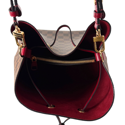 Louis Vuitton Néonoé MM Damier Ebene N40214 Braun / sehr gut Louis Vuitton