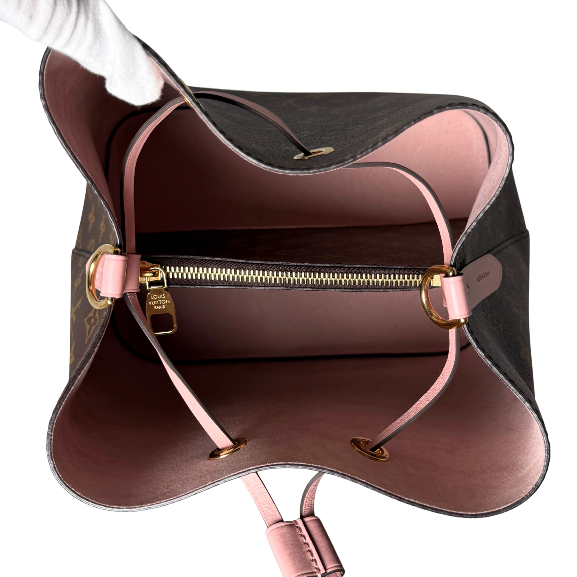 Louis Vuitton NéoNoé M44022 Braun Rose poudre Fullset / neuwertig Louis Vuitton