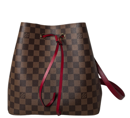 Louis Vuitton Néonoé MM Damier Ebene N40214 Braun / sehr gut Louis Vuitton