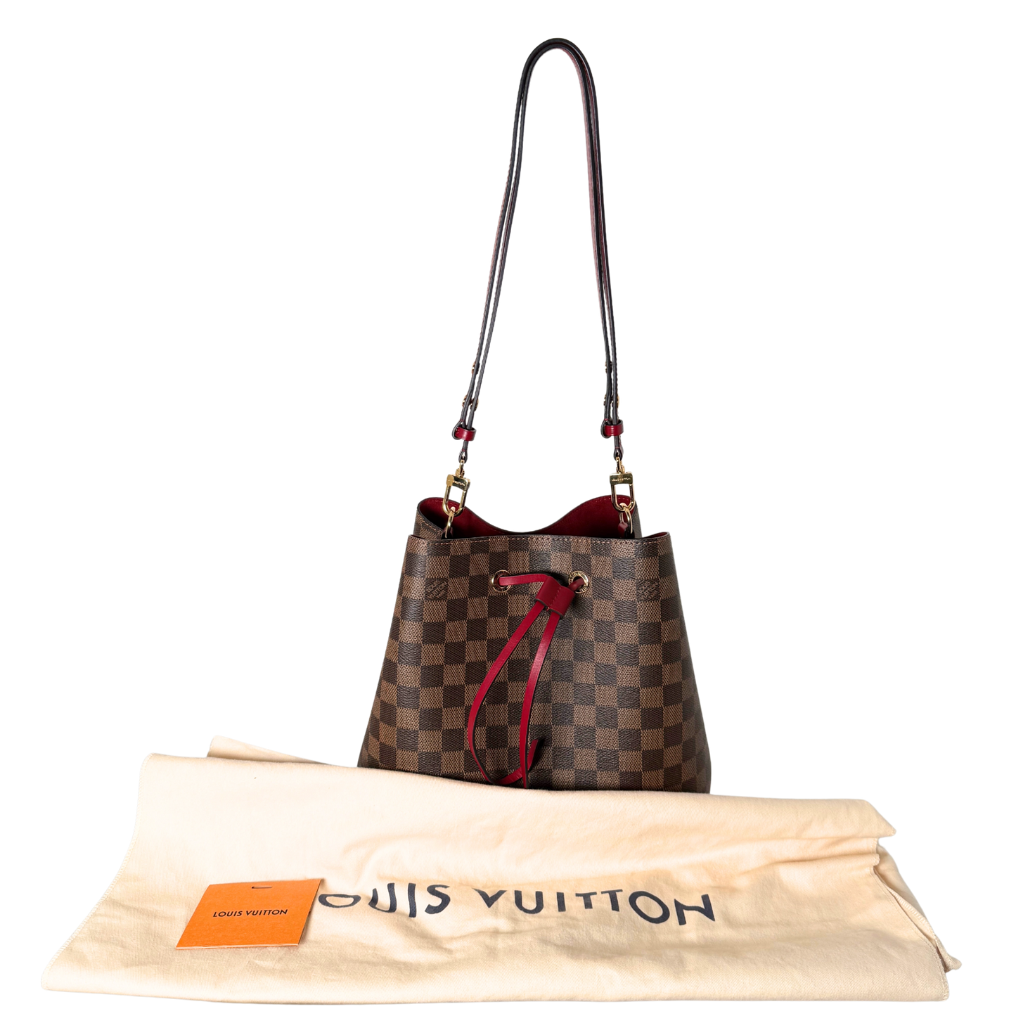 Louis Vuitton Néonoé MM Damier Ebene N40214 Braun / sehr gut Louis Vuitton