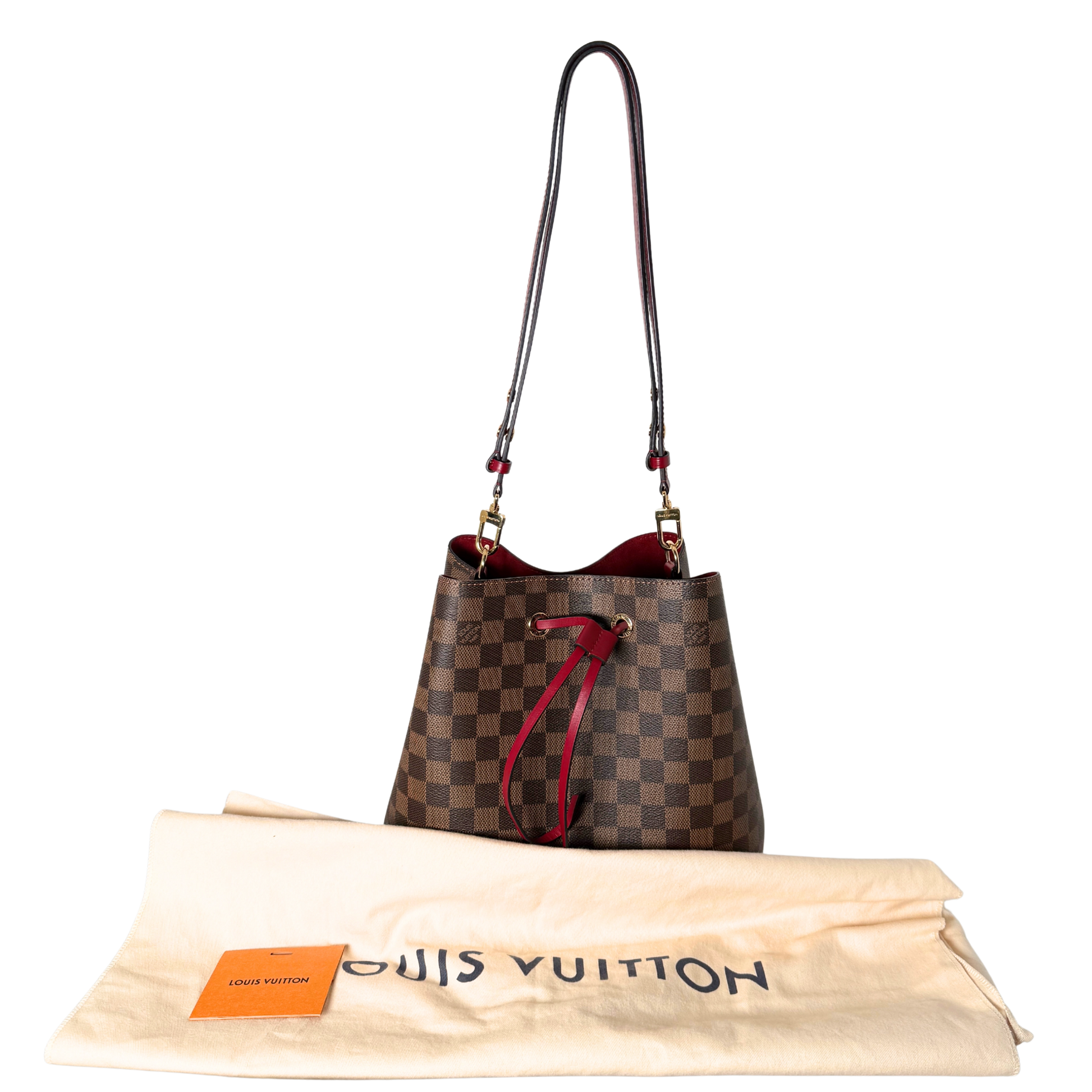 Louis Vuitton Néonoé MM Damier Ebene N40214 Braun / sehr gut Louis Vuitton