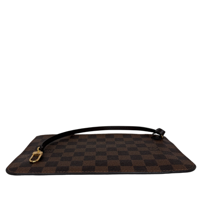 Louis Vuitton Neverfull MM Damier Ebene Canvas N41358 Braun / sehr gut Louis Vuitton