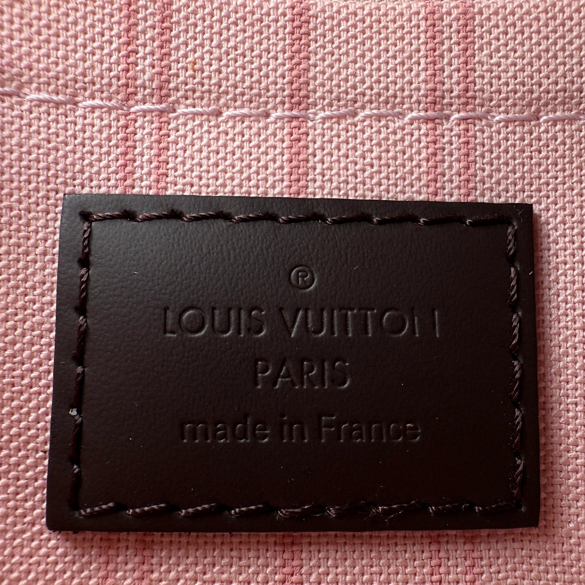 Louis Vuitton Neverfull MM Damier Ebene Canvas N41358 Braun / sehr gut Louis Vuitton