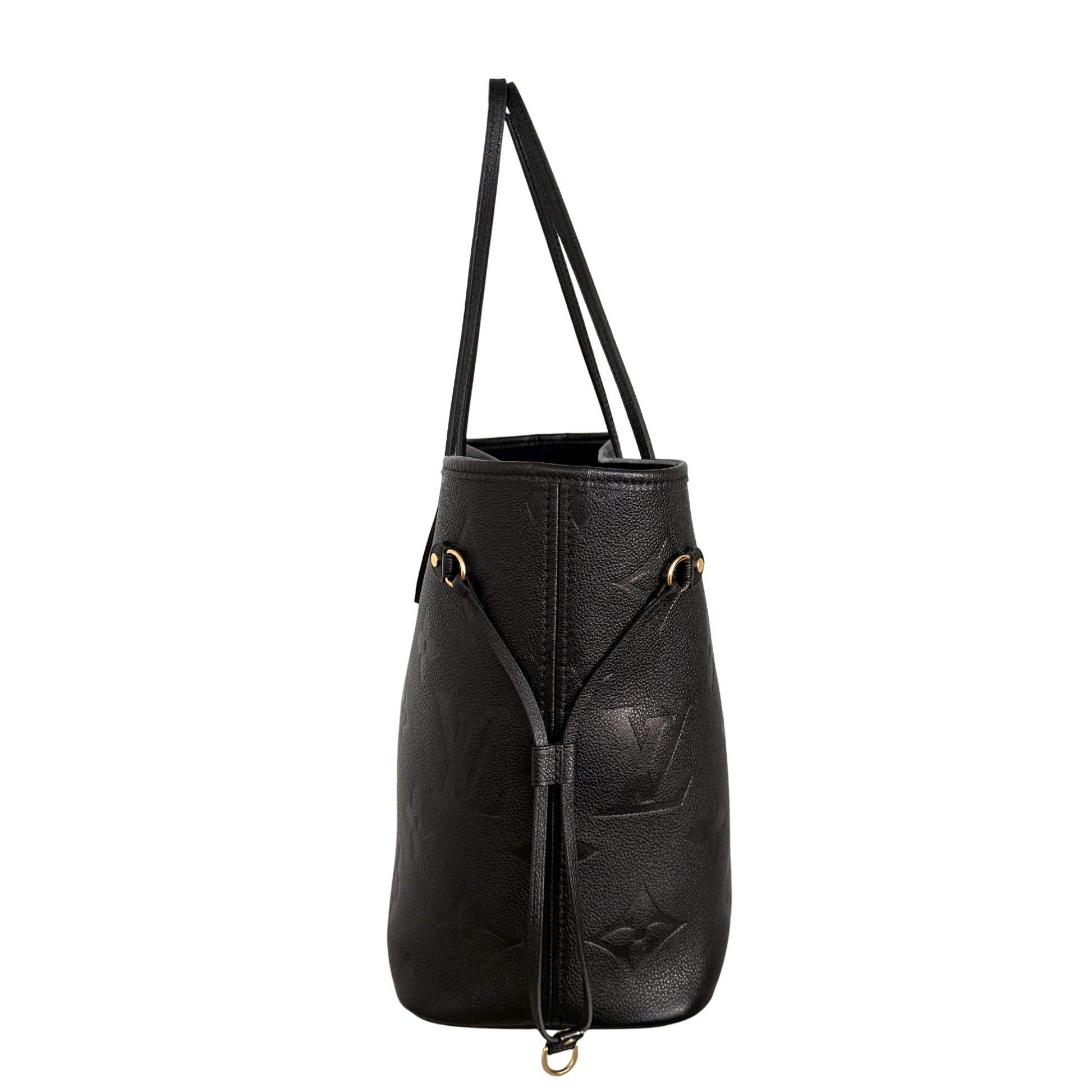 Louis Vuitton Neverfull MM Empreinte Monogram M45685 Schwarz Fullset / sehr gut Louis Vuitton