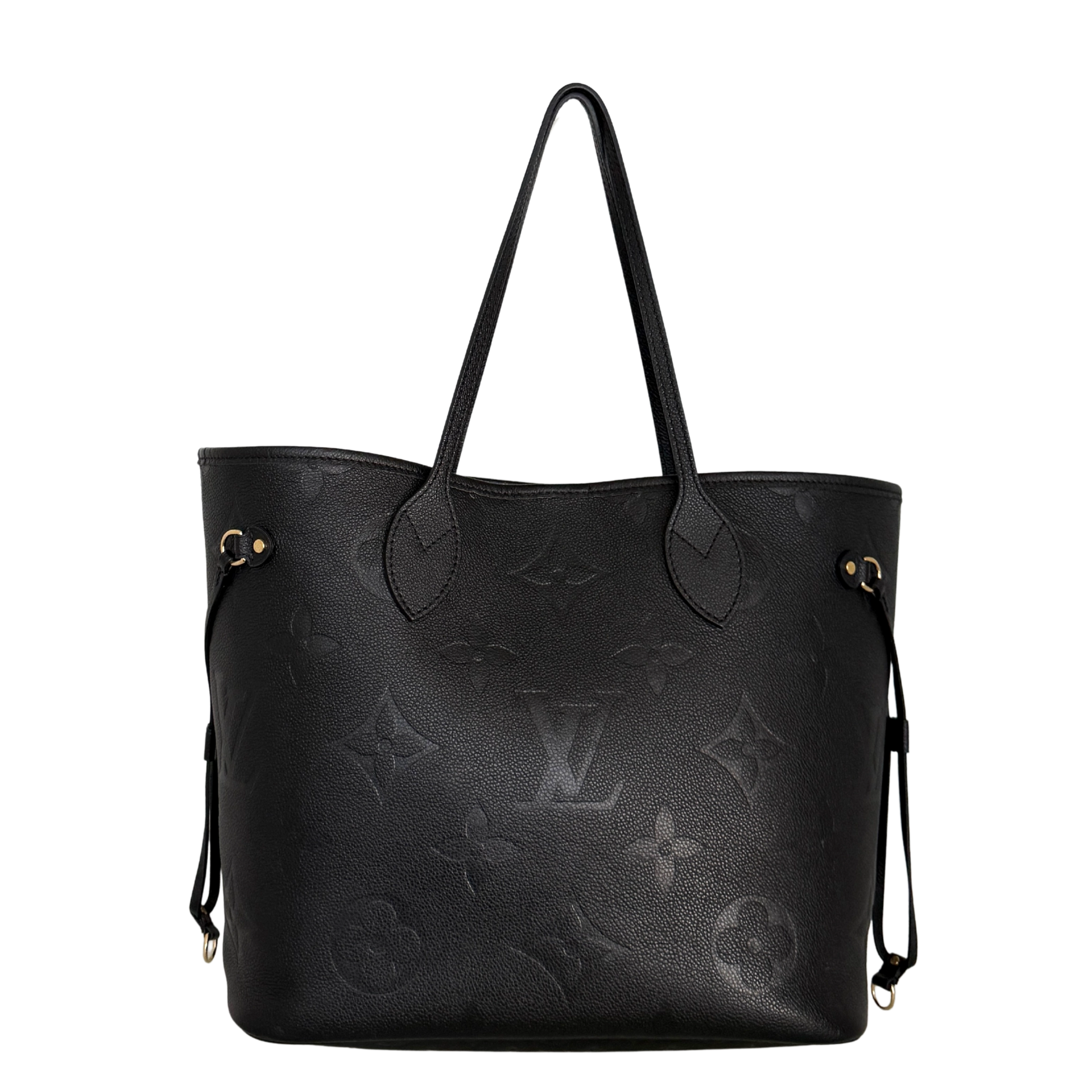 Louis Vuitton Neverfull MM Empreinte Monogram M45685 Schwarz Fullset / sehr gut Louis Vuitton