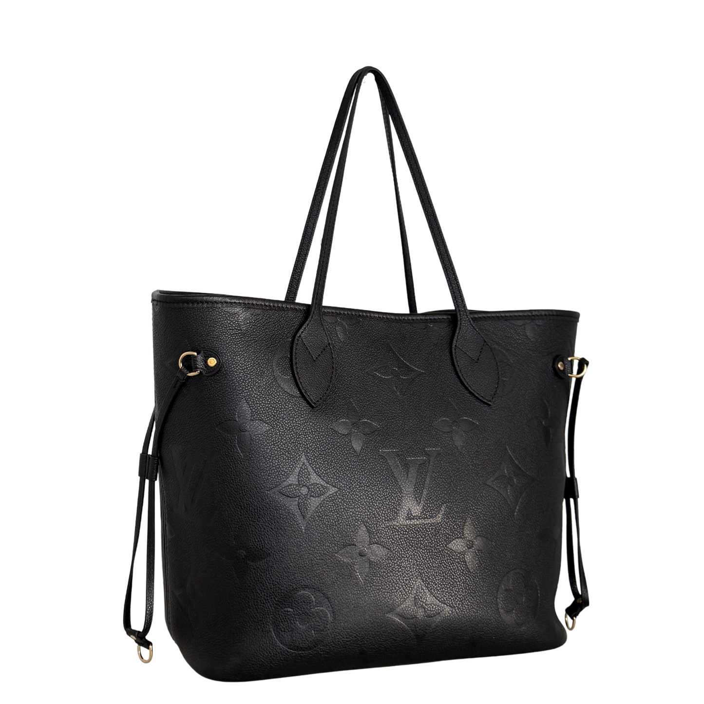 Louis Vuitton Neverfull MM Empreinte Monogram M45685 Schwarz Fullset / sehr gut Louis Vuitton