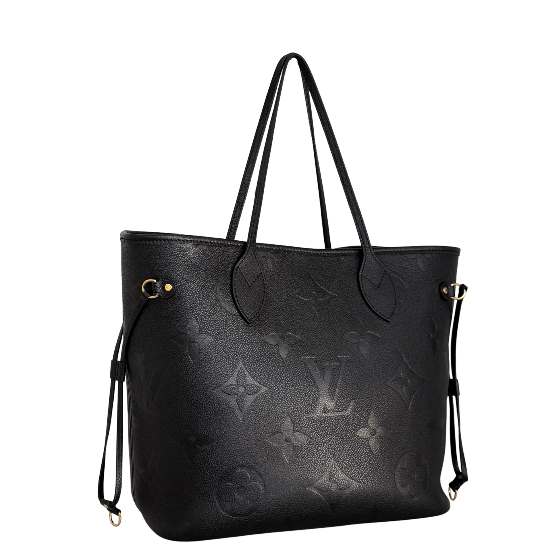 Louis Vuitton Neverfull MM Empreinte Monogram M45685 Schwarz Fullset / sehr gut Louis Vuitton
