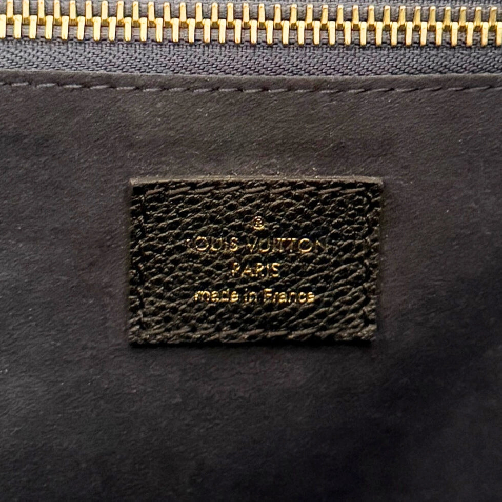 Louis Vuitton Neverfull MM Empreinte Monogram M45685 Schwarz Fullset / sehr gut Louis Vuitton