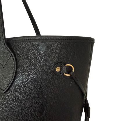 Louis Vuitton Neverfull MM Empreinte Monogram M45685 Schwarz Fullset / sehr gut Louis Vuitton