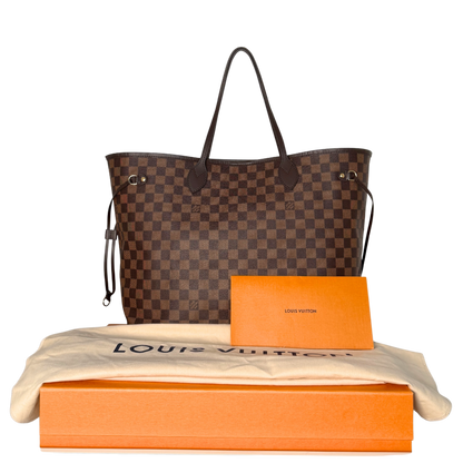 Louis Vuitton Neverfull GM Damier Ebene N41357 Braun Fullset / neuwertig Louis Vuitton