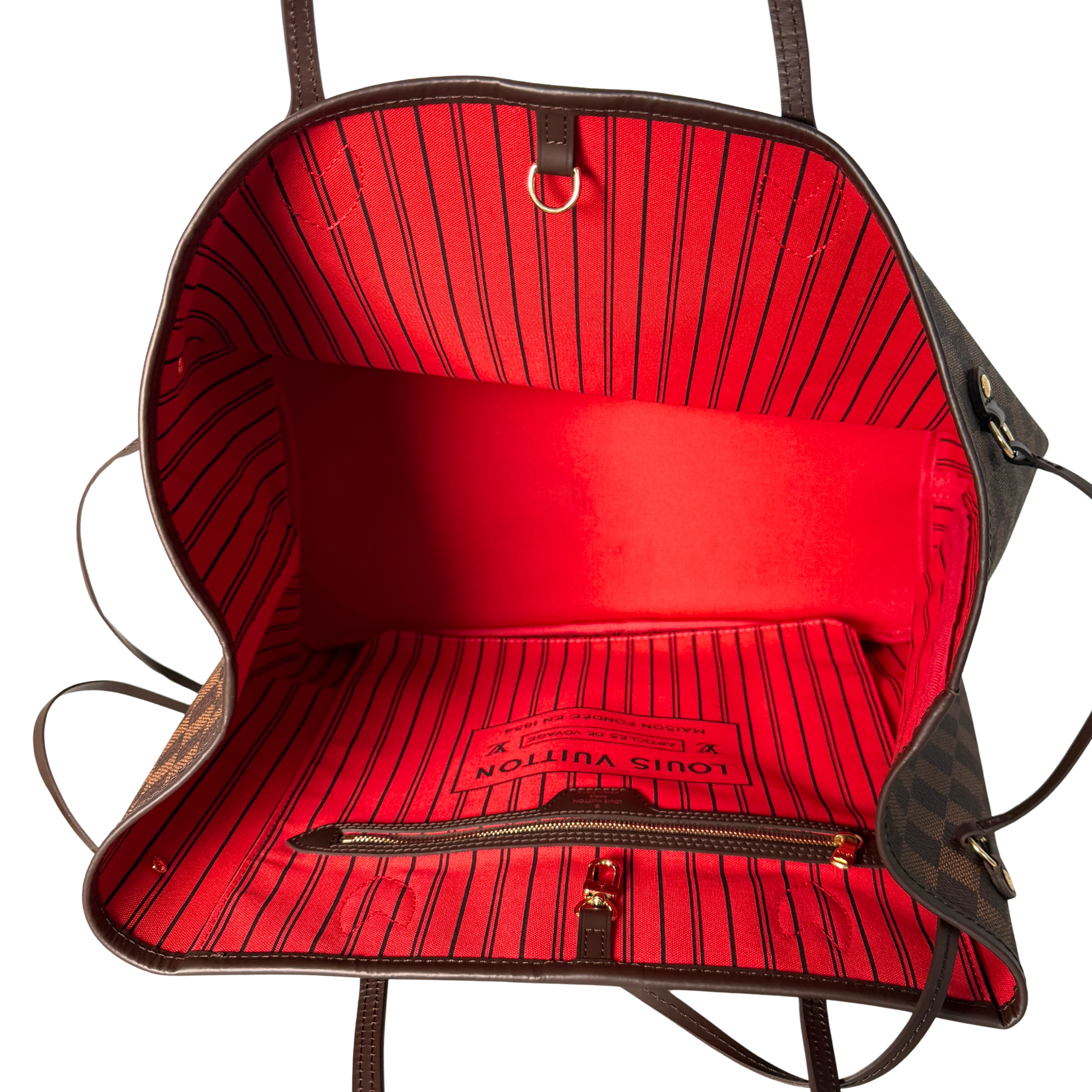 Louis Vuitton Neverfull GM Damier Ebene N41357 Braun Fullset / neuwertig Louis Vuitton