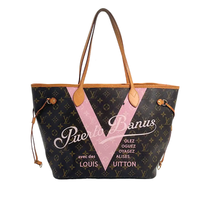 Louis Vuitton Neverfull MM Puerto Banus Monogram Canvas M41613 / gut